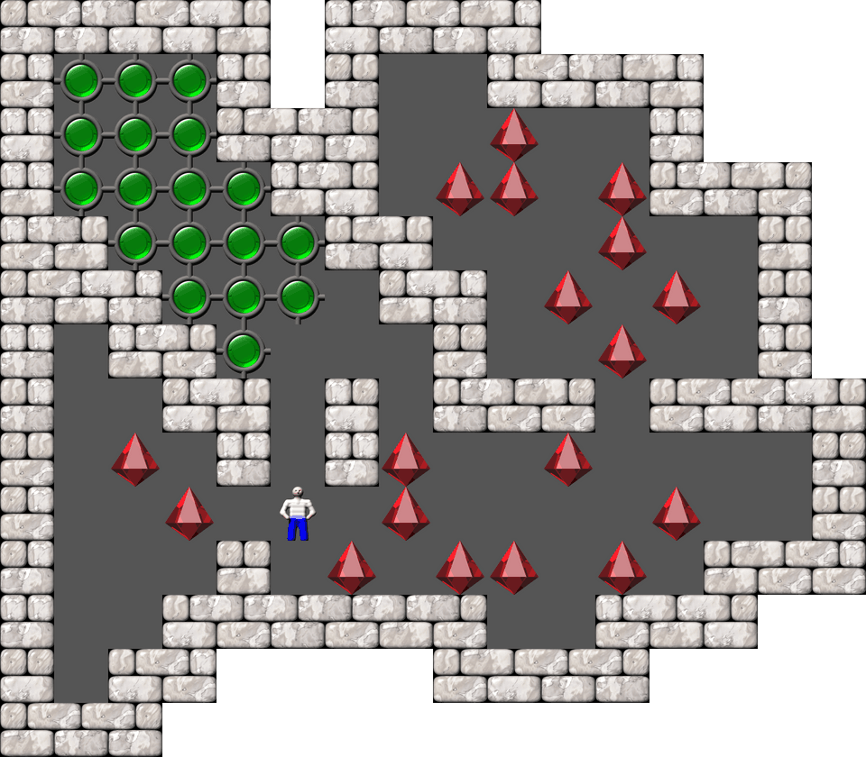 Sokoban Thinking Rabbit Arranged level 161